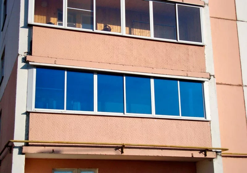 Фото: Тонировка балконов , лоджий и окон