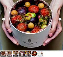 Объявление с Фото - Экзотические фрукты в стильной упаковке