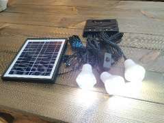 Фото: Система освещения на солнечных батареях