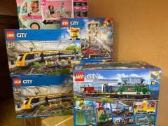 Объявление с Фото - Конструктор LEGO City 60198 грузовой поезд