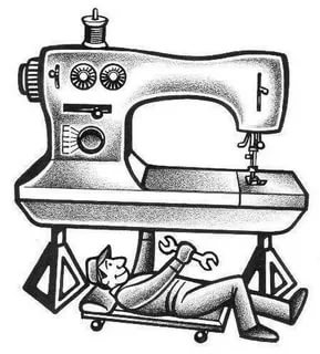 Объявление с Фото - Ремонт швейных машин и оверлоков.
