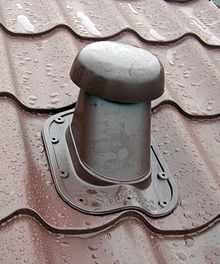 Фото: Вентиляционные выходы на крышу