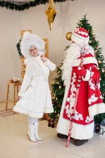 Объявление с Фото - Дед Мороз и Снегурочка