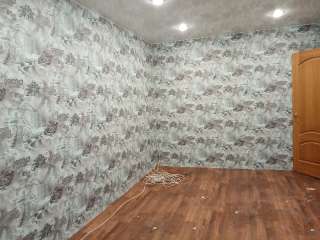 Фото: Косметический ремонт комнат обои покраска шпатлевк