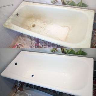 Фото: Реставрация ванн акрилом
