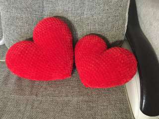 Фото: Валентинка, плюшевое сердце, подушка