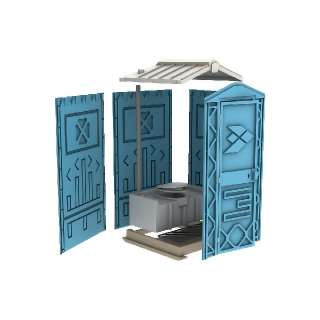 Фото: Новая туалетная кабина Ecostyle - экономьте деньги