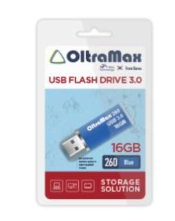 Объявление с Фото - USB ФЛЭШ-НАКОПИТЕЛЬ OLTRAMAX 16GB 260 BLUE 3.0