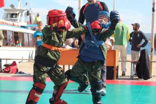 Фото: Армейский рукопашный бой и самооборона для детей
