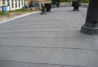 Фото: Ремонт плоских крыш (Еврорубероид)