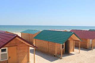 Объявление с Фото - Строительство деревянных домиков у моря