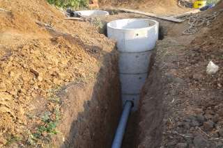 Фото: Монтаж водопровода и канализаций копка