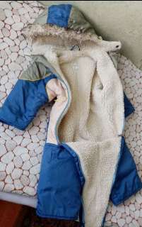 Фото: Зимний камбинезон для мальчика