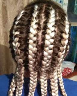 Фото: Плетение кос, афрокос