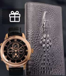 Фото: Качественные стильные мужские часы + портмоне