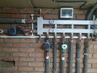 Фото: Монтаж системы отопления, водоснабжения и канализа