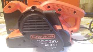 Объявление с Фото - Ленточная шлифовальная машинка Black&Decker KA86