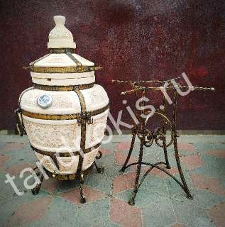 Фото: Керамическая шашлычница- тандыр семейный