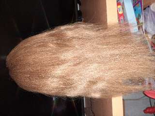 Объявление с Фото - Манекен голова 100 натуральный волос, 45см