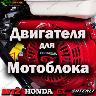 Объявление с Фото - Бензиновые двигатели для мотоблока МТЗ, Shtenli и
