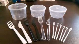 Фото: Одноразовая посуда  из пластмасс