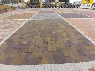 Фото: Вибропрессованная тротуарная плитка