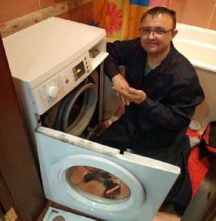 Фото: Ремонт стиральных машин. На дому. Посудомойки, суш