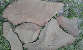 Объявление с Фото - Камень Фонтанка натуральный песчаник серо-зелёный
