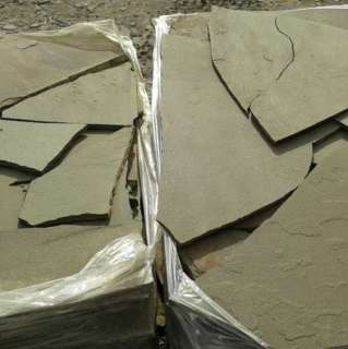 Объявление с Фото - Камень природный серо-зеленый песчаник натуральный