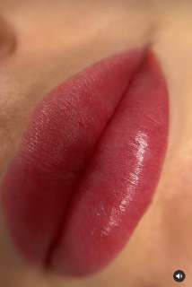 Фото: Перманентный макияж брови губы тюмень