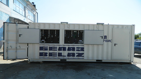 Фото: Оснащение контейнеров для ТО спецтехники