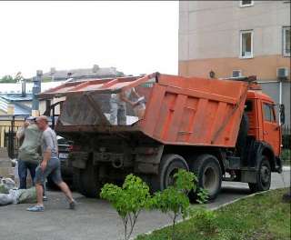 Фото: Доставка сыпучих грузов, земляные работы, услуги э