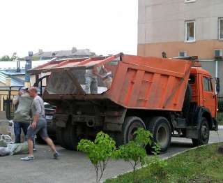 Фото: Доставка сыпучих грузов, земляные работы
