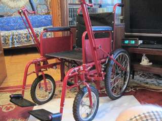 Фото: Инвалидная коляска прогулочная рычажная