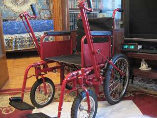 Фото: Инвалидная прогулочная коляска рычажная