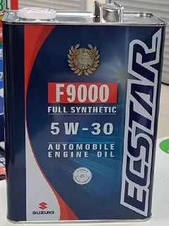 Объявление с Фото - Моторное масло Suzuki Ecstar 5W30 4л. f9000 синт.