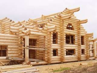 Фото: Строительство срубов домов и бань.