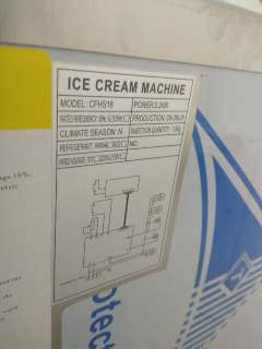 Фото: Батч-фризер CFHS18 для производства мороженого