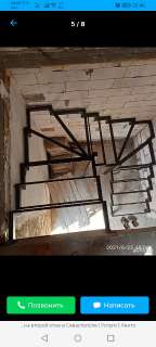 Фото: Лестницы металлические. Изготовление