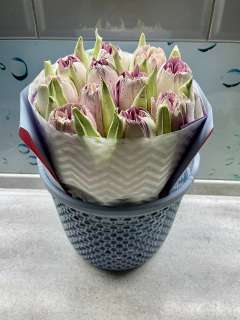Объявление с Фото - Букет из зефирных тюльпанов