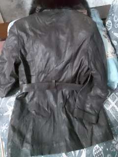 Фото: Куртка коженная женская 46-48 размера вотрот-песец