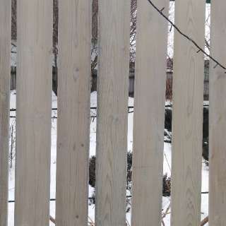 Фото: Заборы из натурального дерева