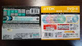 Фото: Диски DVD-R pack 20 MAXELL и TDK