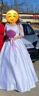 Фото: Свадебное платье в отличном состоянии