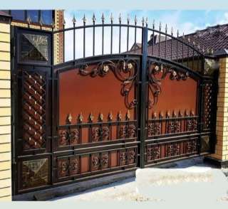 Фото: Заборы, калитки, ворота, оградки, кованые изделия