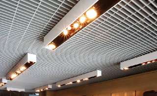 Фото: Грильято CL,"Жалюзи" Потолок подвесной алюминиевый