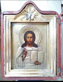 Объявление с Фото - Икона Спас Иисус в киоте.