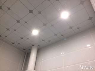 Фото: Потолки подвесные алюминиевые Кассета закрытая