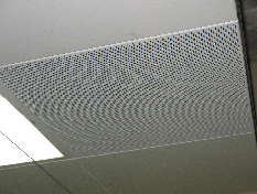 Объявление с Фото - Звукопоглощающие потолки подвесные алюминиевые