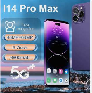 Фото: Смартфон I14 Pro MAX 1 Memory:16+1TB Gold Новинка